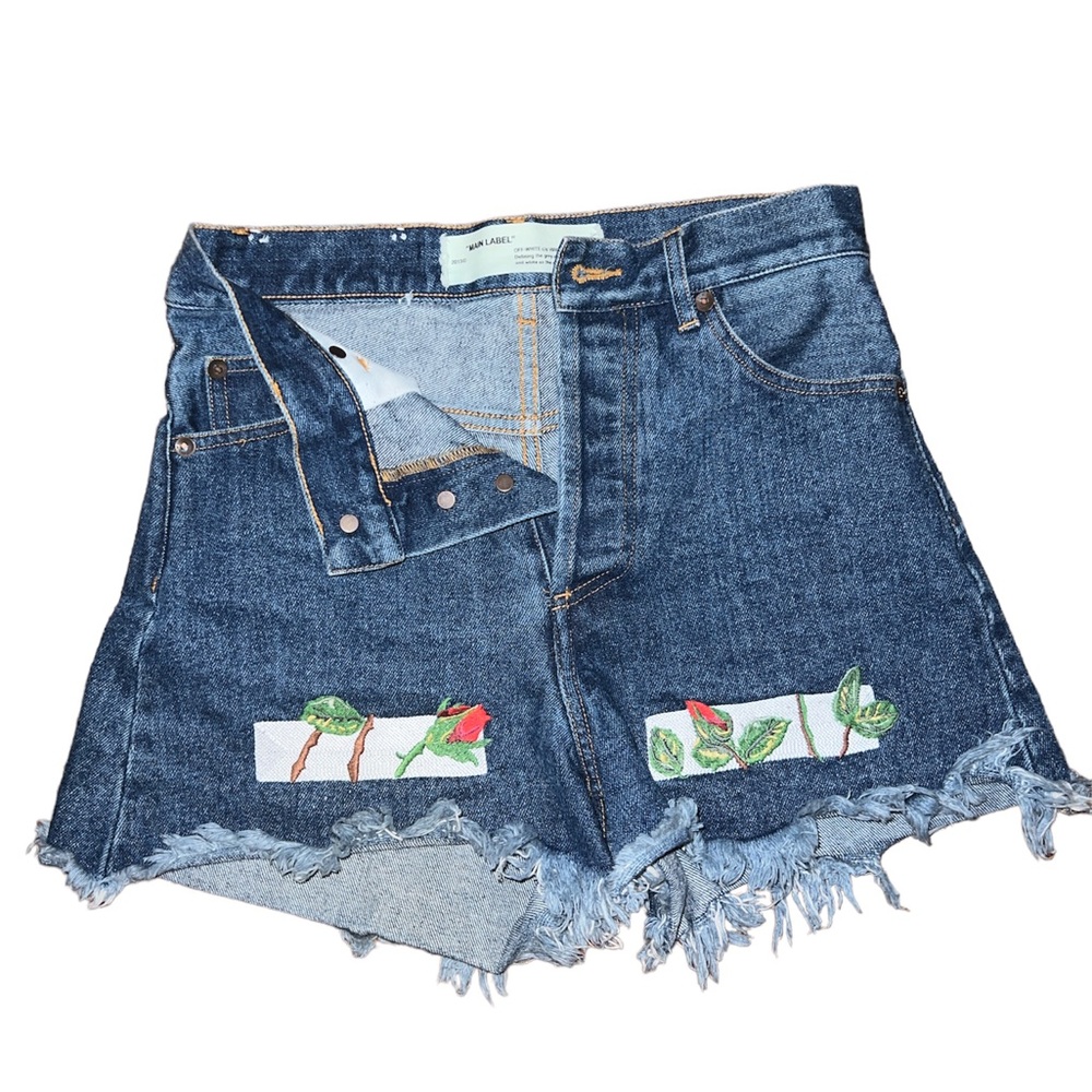 OFF WHITE shorts; size 24
